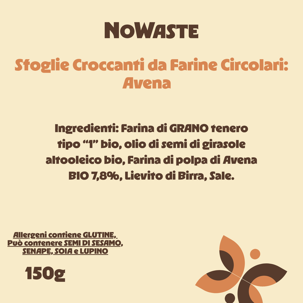 Sfoglie Croccanti Avena  BIO 100%Vegetali