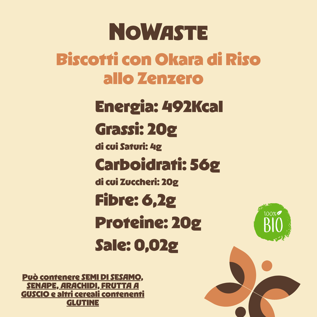 Biscotti con Okara di Avena e Zezero