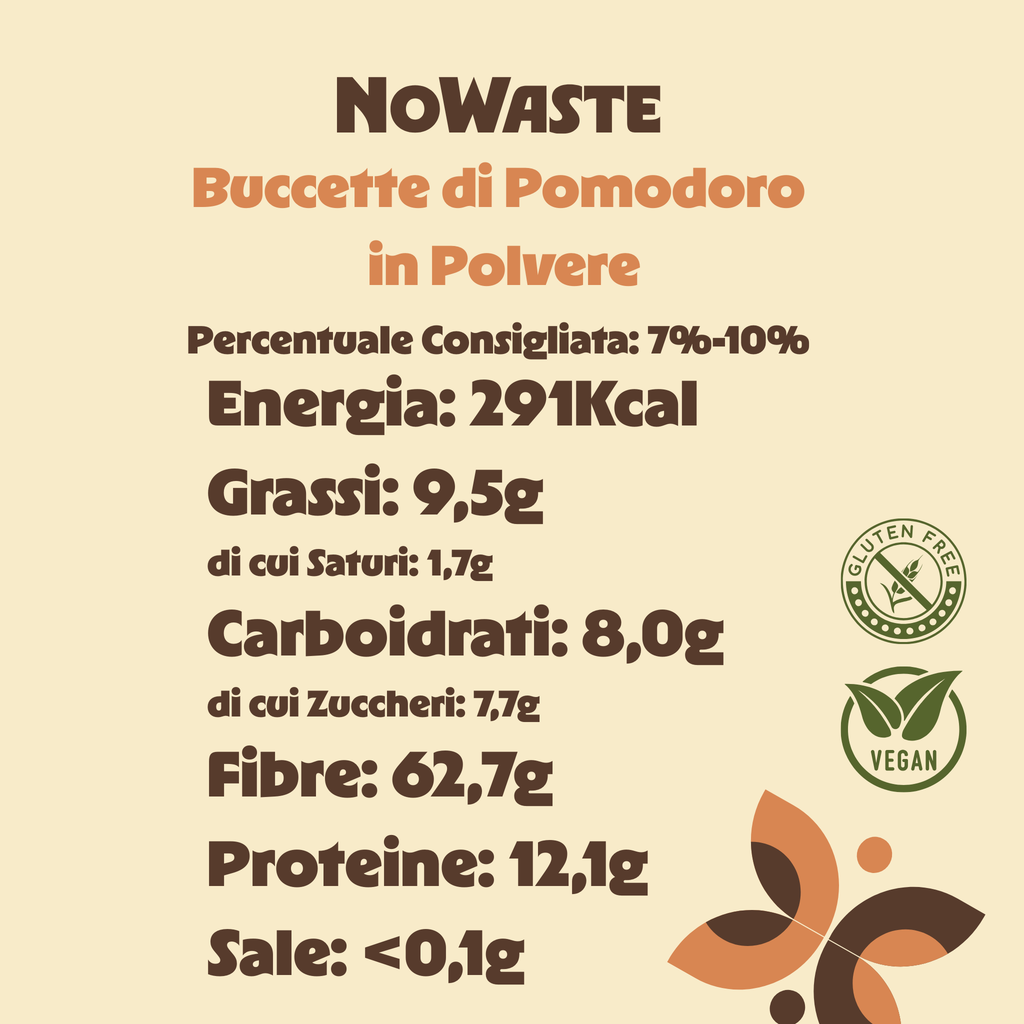 Buccette di Pomodoro in Polvere