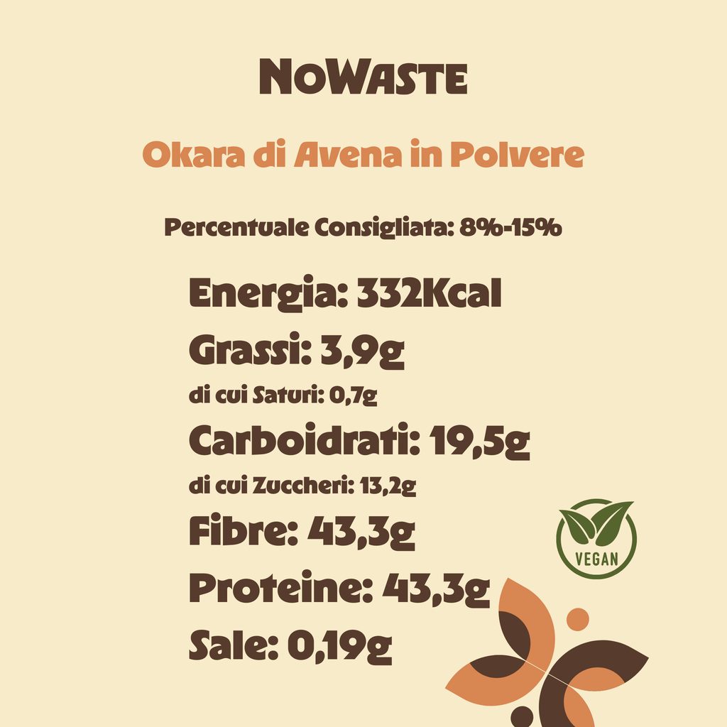 Okara di Avena in Polvere