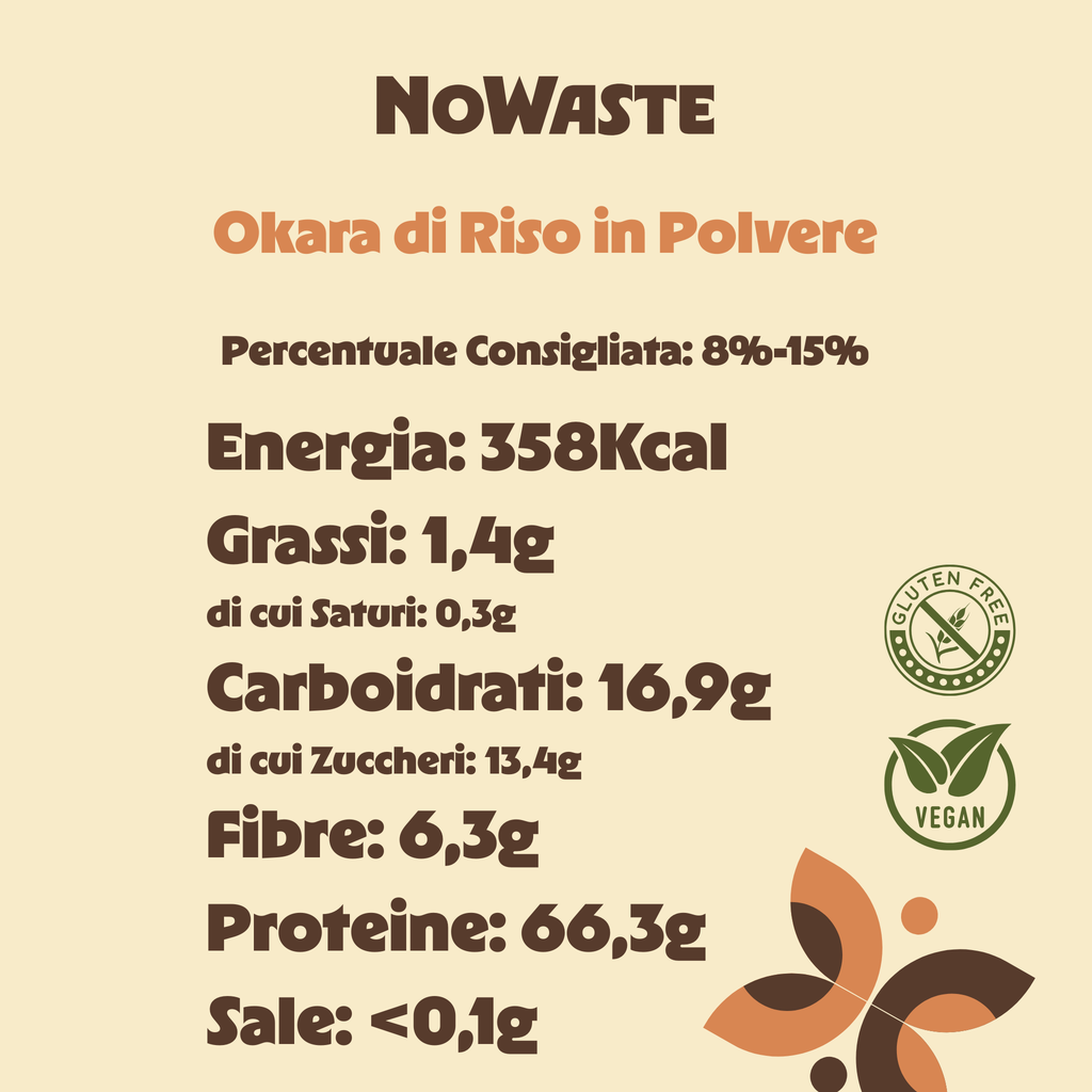 Okara di Riso in Polvere