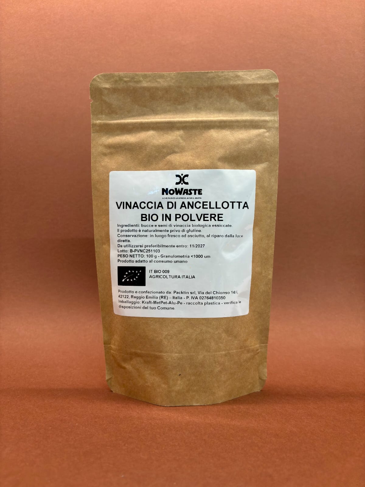 Vinaccia di Ancellotta BIO in Polvere