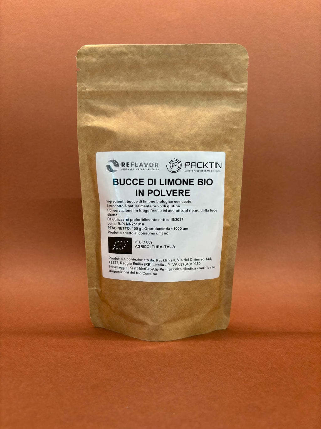 Bucce di Limone BIO in Polvere