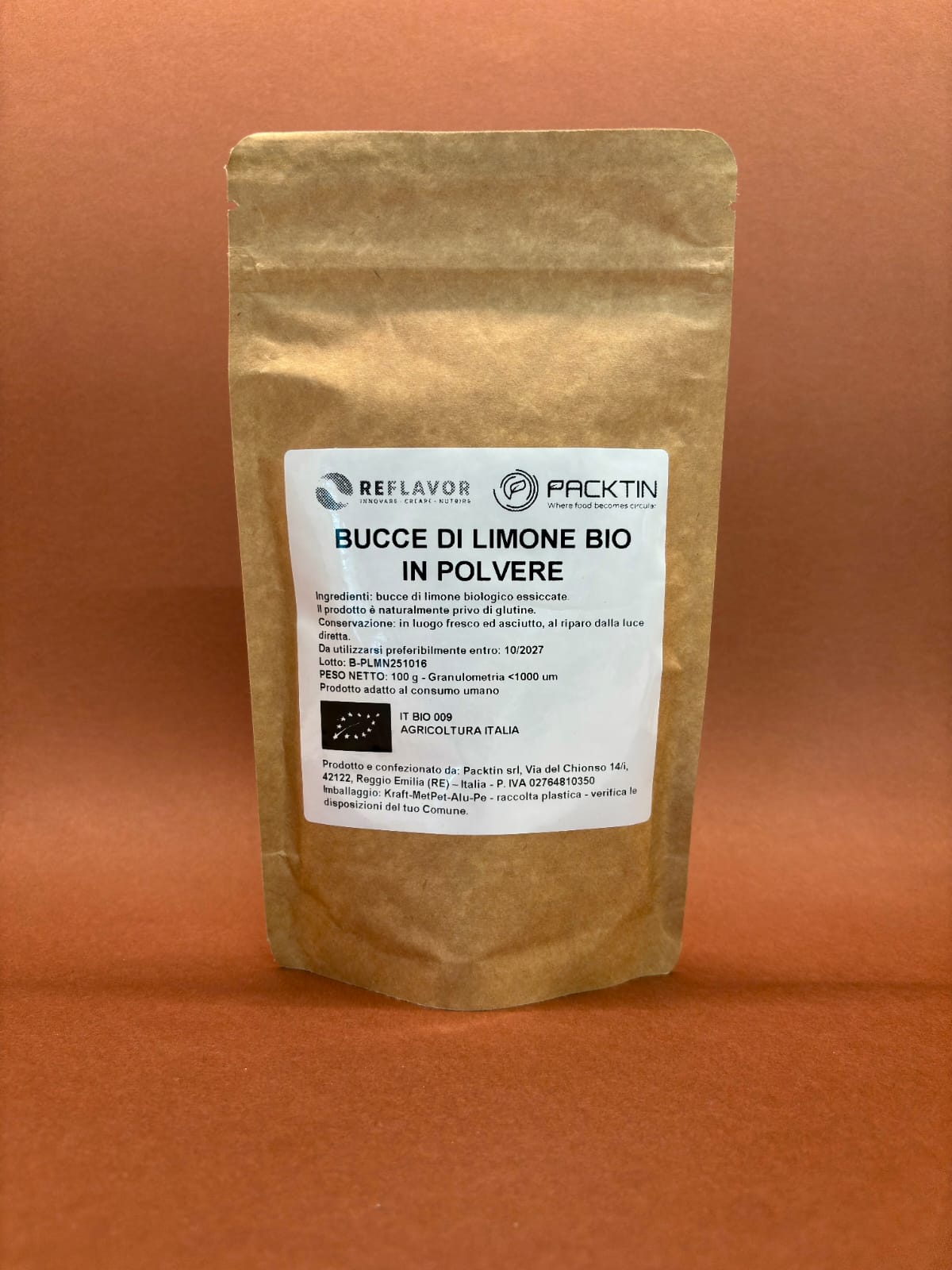 Bucce di Limone BIO in Polvere